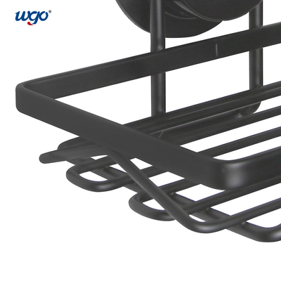 WGO 173mm Wall Hanging Soap Case Hitam Stainless Steel SS201