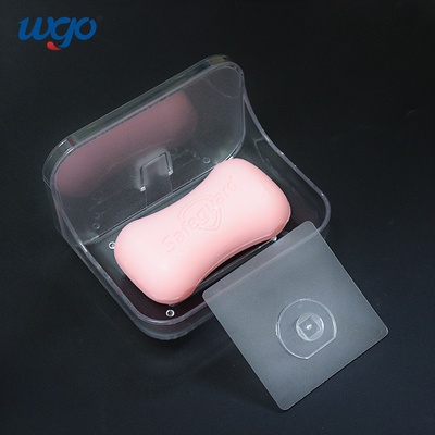 120mm Wall Hanging Soap Dish Kerusakan PVC PET Gratis Dengan lindi