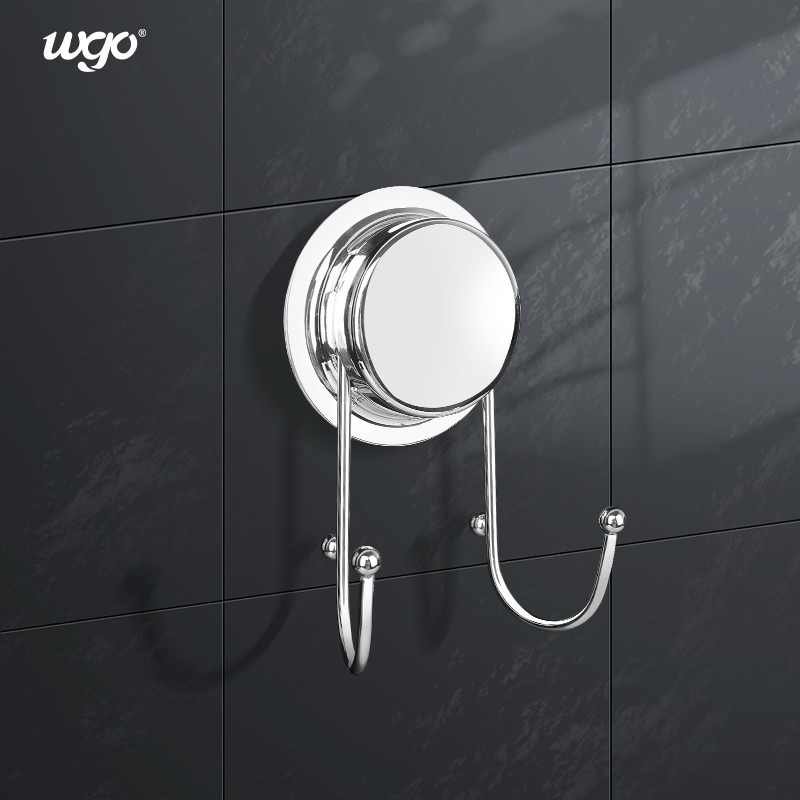 WGO Suction Mount Hook Dengan Dua metode pemasangan Aksesori Gantungan Dinding