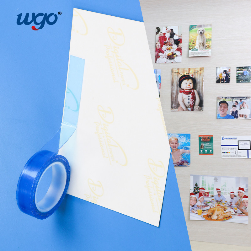 Clear Reusable Tape Double-sided Tape Non-marking Washable Roll Tape Untuk Penggunaan DIY