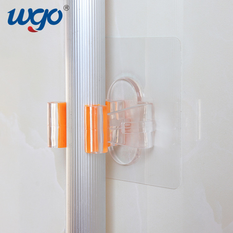 Produk Pembersih Self Adhesive Holder Dapat Dicuci Dan Dapat Digunakan Kembali Bebas Kerusakan Wall Mount Grippers