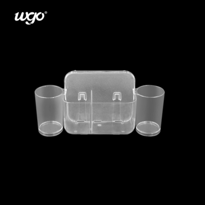 32cm Wide Self Adhesive Toothbrush Holder Organizer Holders Dekorasi Kamar Mandi Dengan Dispenser Pasta Gigi