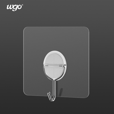 Perekat Diri Kait Dinding yang Dipasang dengan Kuat Tidak Ada Residu Kiri 7x7cm